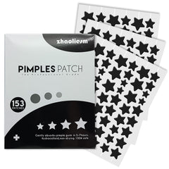 Patch ZHAOLIESM étoile noire 8mm: action ciblée et discrète.