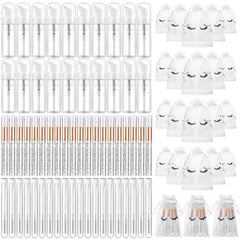 Zhehao kit soin cils : bouteilles pompe 60 ml, dosage précis et nettoyage facile.