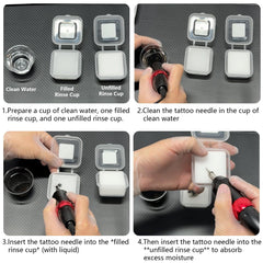 Absorption rapide des gobelets ZHOOGE en mousse lors des changements de couleur.