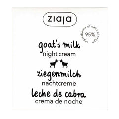 Texture onctueuse de la Crème Nuit Ziaja pour le visage.