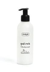 Ziaja Gel Nettoyant Visage au Lait de chèvre — bouteille prête à l’emploi pour la routine quotidienne.