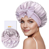 ZIMASILK bonnet en soie Mulberry – vue avant, confort nocturne et soin des cheveux.