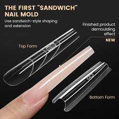 ZIMOOM offre 15 tailles pour s’adapter à toutes les formes d’ongles.