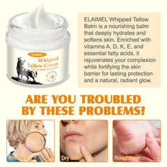ZIXAOK visage soin baume graisse bovine huile olive, hydratation quotidienne.