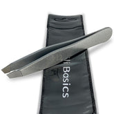 Pince chirurgicale Zizzili Basics à pointe inclinée, précision parfaite pour contours.
