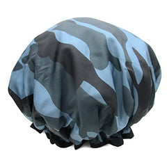 Bonnet ZKLLGHE étanche avec élastique doux au toucher satin pour cheveux.
