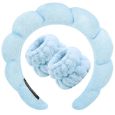 Zkptops bandeau spa pour nettoyage visage, absorption efficace.