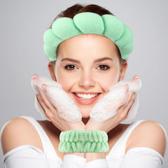 Zkptops bracelet poignet éponge — absorption rapide et maintien des cheveux