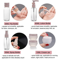 Bouteille spray ZLSSETEC 50 ml, usage rapide lors de voyages.