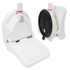 ZMJY repose-pieds-douche ventouse forte sans percage, installation rapide et securite