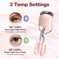 ZNJAVX Curleur Cils Design Ergonomique pour s'adapter à toutes les formes d'œil.
