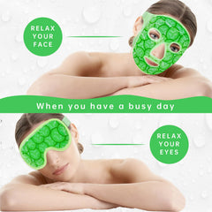 ZNÖCUETÖD masque bande ajustable: couverture complète visage et yeux