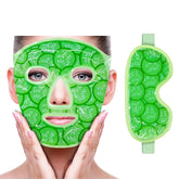 ZNÖCUETÖD masque glace yeux: soulagement potentiel des poches et cernes