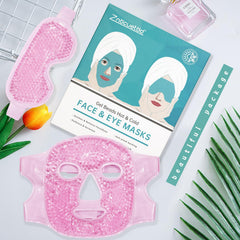ZNÖCUETÖD masque visage en peluche douce pour un soin apaisant.