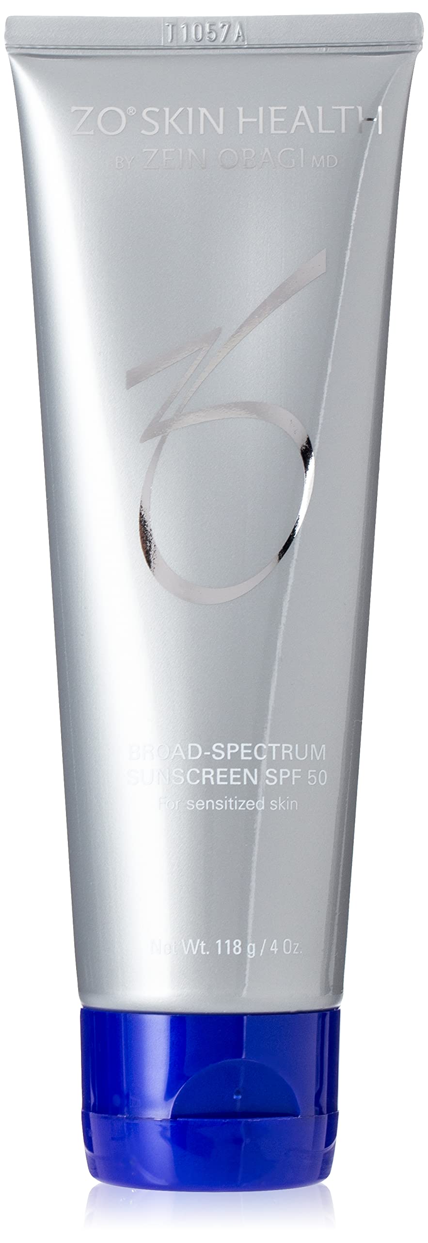 ZO SKIN HEALTH écran solaire SPF50, bouteille, protection UVA/UVB et HEV.
