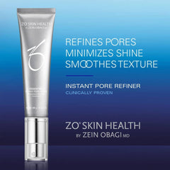 ZO SKIN HEALTH Instant Pore Refiner – Gros plan sur pores affinés au fil des jours