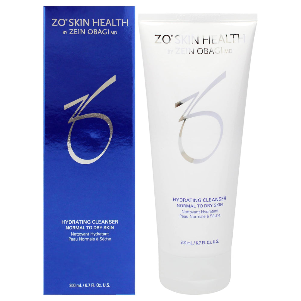Zo Skin Health nettoyant hydratant en bouteille pour peau nette et douce.