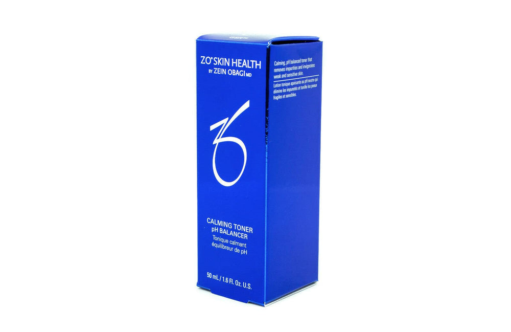 Zo Skin Health tonique apaisant dans flacon voyage pour une peau rafraîchie en déplacement