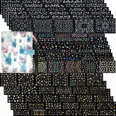 Zoance 102 feuilles de stickers ongles pour designs quotidiens faciles.