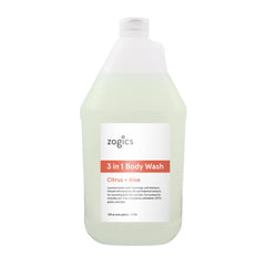 Zogics 3-en-1 formulation douce adaptée peau sensible