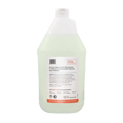 Zogics Shampoing Citrus + Aloe, emballage de 4 galons, remplissage pratique et durable.