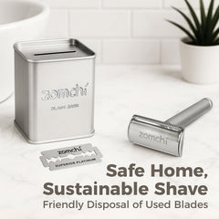 ZOMCHI Blade Bank – grande capacité pour plus de 300 lames usagées.