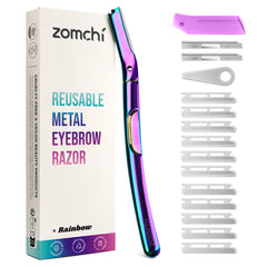 Rasoir ZOMCHI Dermaplane pour visage, exfolie et enlève le duvet délicat.