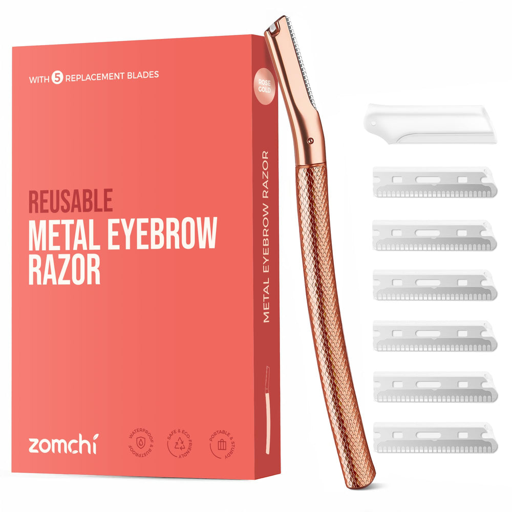 Rasoir ZOMCHI pour sourcils avec précision et tracé net.