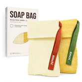 ZOMCHI sac à savon exfoliant rugosité grossière pour pieds et coudes.
