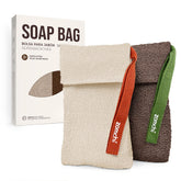 ZOMCHI sac savon exfoliant rugosité forte pour mousse rapide et efficace.