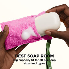 ZOMCHI sac savon exfoliation douce – soin délicat pour peau sensible.