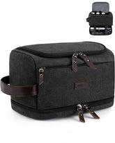 ZOMFELT Trousse de toilette avec couches supérieure et inférieure pour un rangement ordonné