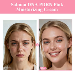 Texture légère de Zosudull Crème Rose DNA PDRN et absorption rapide.