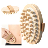Brosse méridienne Zrpot pour le corps, massage et élasticité potentielle.