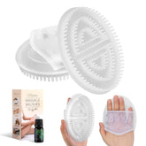 Zrpot Meridian Brush Massage sur corps blanc, brosse pour peau plus tonique et souple.