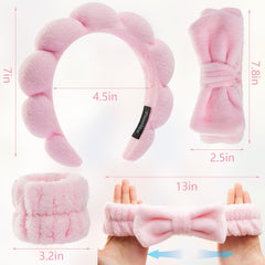 Ztomine bandeau avec nœud chic évite les mèches sur le visage.