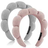 Bandeau Ztomine visage coton terry, douceur et absorption pour le soin.