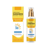 ZTSGU brume solaire cheveux SPF30 protège les cheveux et la couleur.