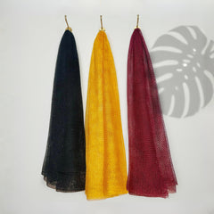 Lot de 3 éponges réseau africain Zulu Zest, pratique pour voyage