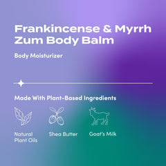 Zum Indigo Wild baume corporel pour cheveux frisés hydratation des longueurs.