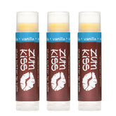 Zum Kiss Stick vanille, baume lèvres pack 3, hydratation pratique.