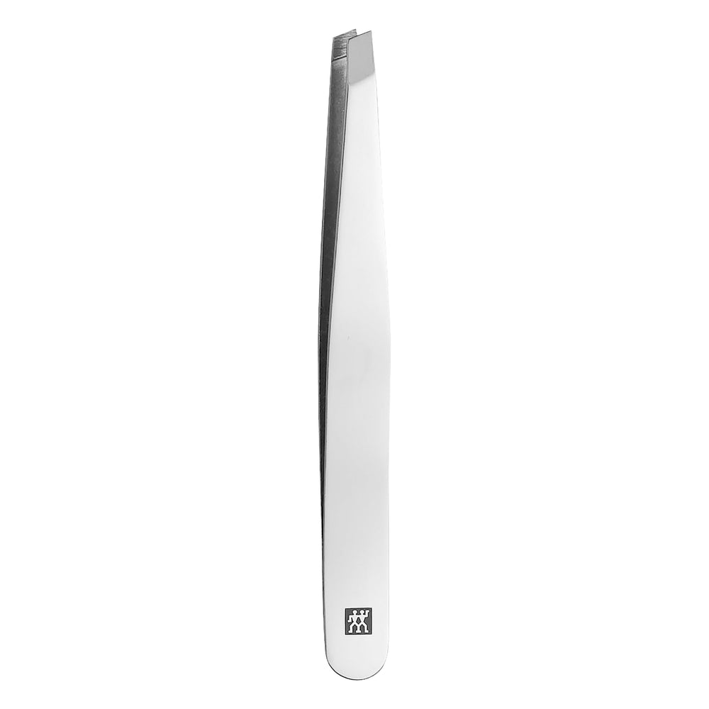 Pince à épiler ZWILLING, pointe inclinée, prise précise pour les poils fins.