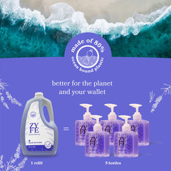 ZYFE formule naturelle coco aloe vitamine E pour mains douces et hydratées.