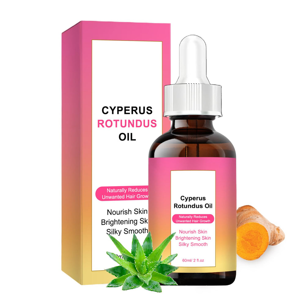 Huile Cyperus Rotundus ZYGCDZ en bouteille 60ml pour soin corporel apaisant
