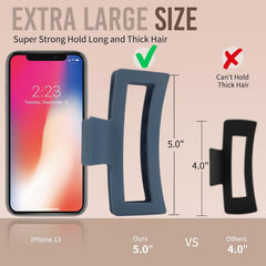 ZYTJ pinces cheveux XL anti-glisse offrant un maintien fiable au quotidien.