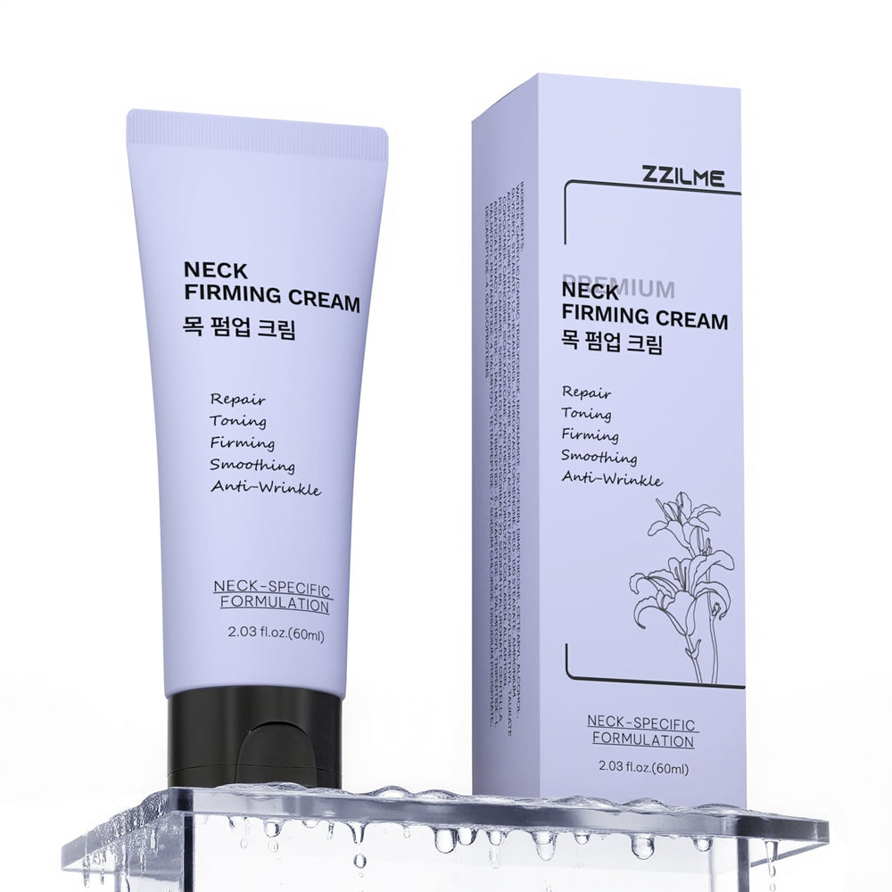 ZZILME Crème Cou Décolleté – serrissement visible et peau plus ferme.