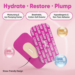 ZZSLEEP Restore Lip Mask application nocturne pour des lèvres douces au matin.