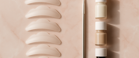Kit de lash lift maison avec coussinets en silicone — guide du rehaussement