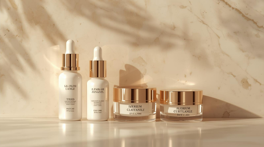 Routine anti-âge complète avec sérum et crème raffermissante