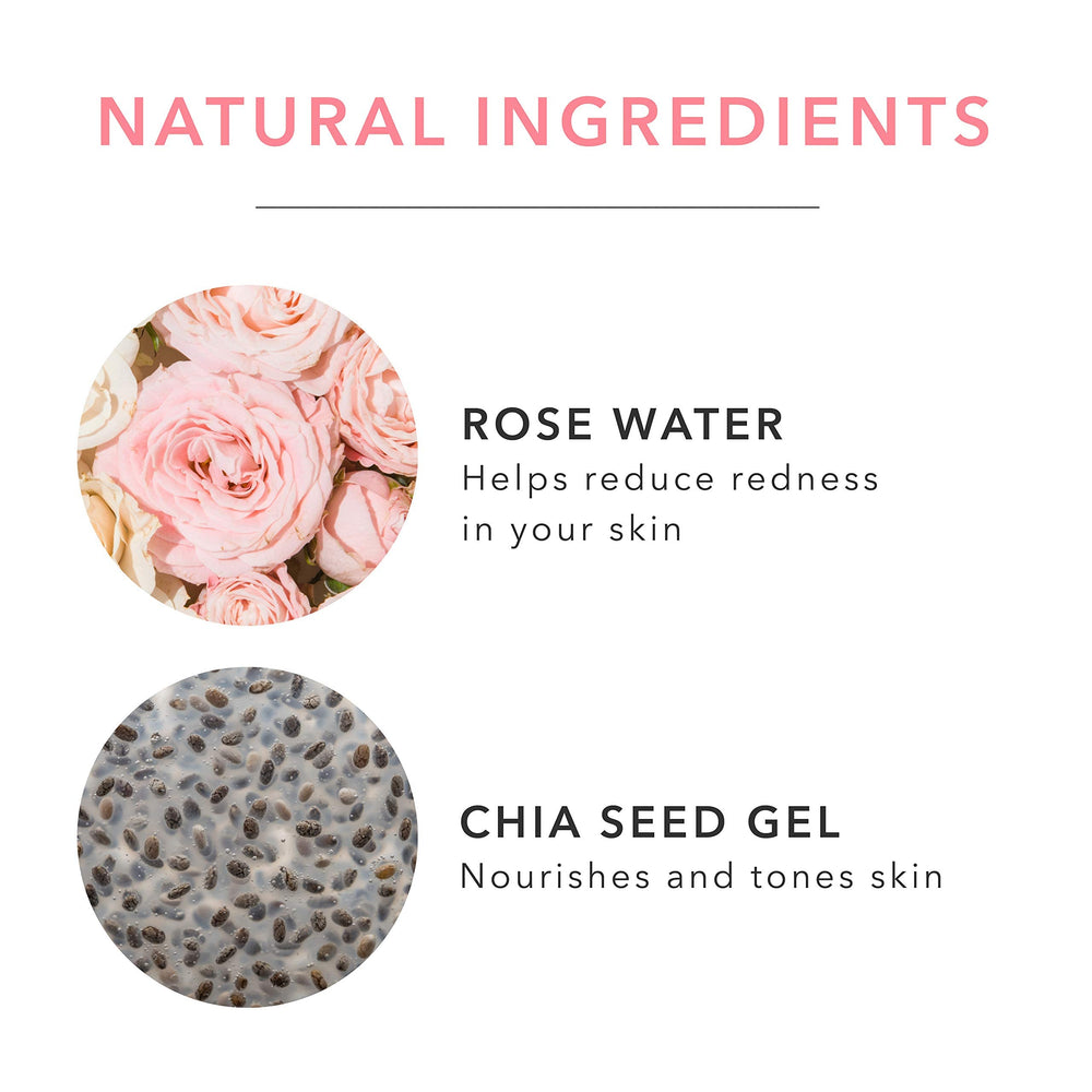 Eau de rose et cactus Nopal apaisent et hydratent Hydra Drench 100% PURE.